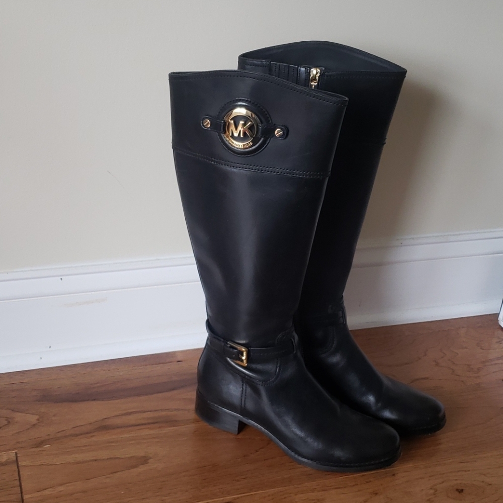 Michael Kors knee high riding boots size7